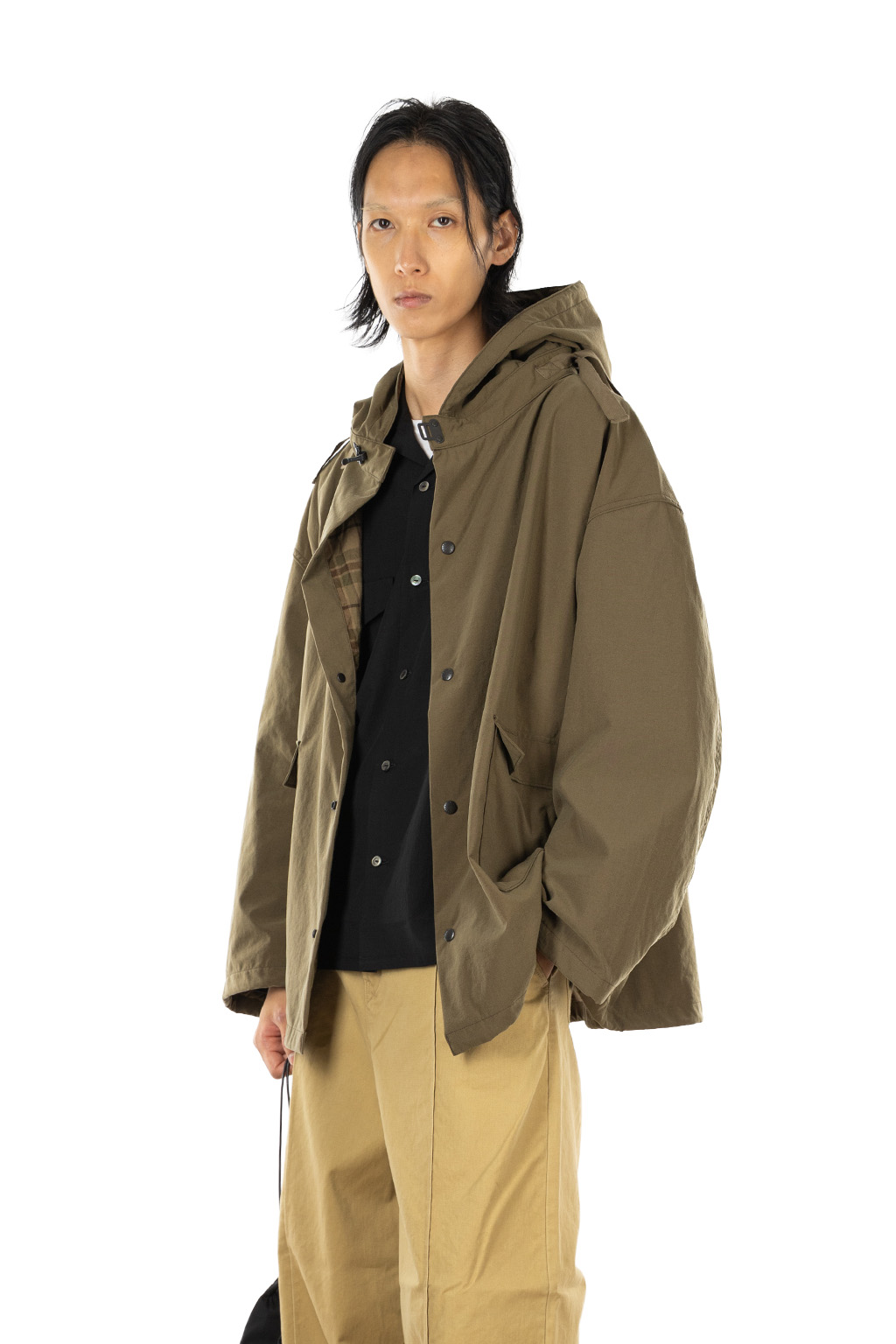 Nigel Cabourn - Gunner Jacket Taslan Nylon - 161-DBRN