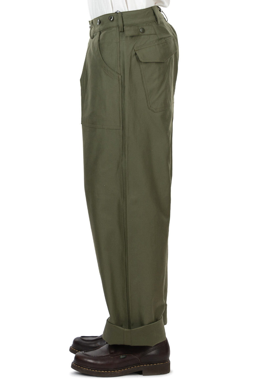 Nigel Cabourn - Mechanic Pant - Mix - Dark Green