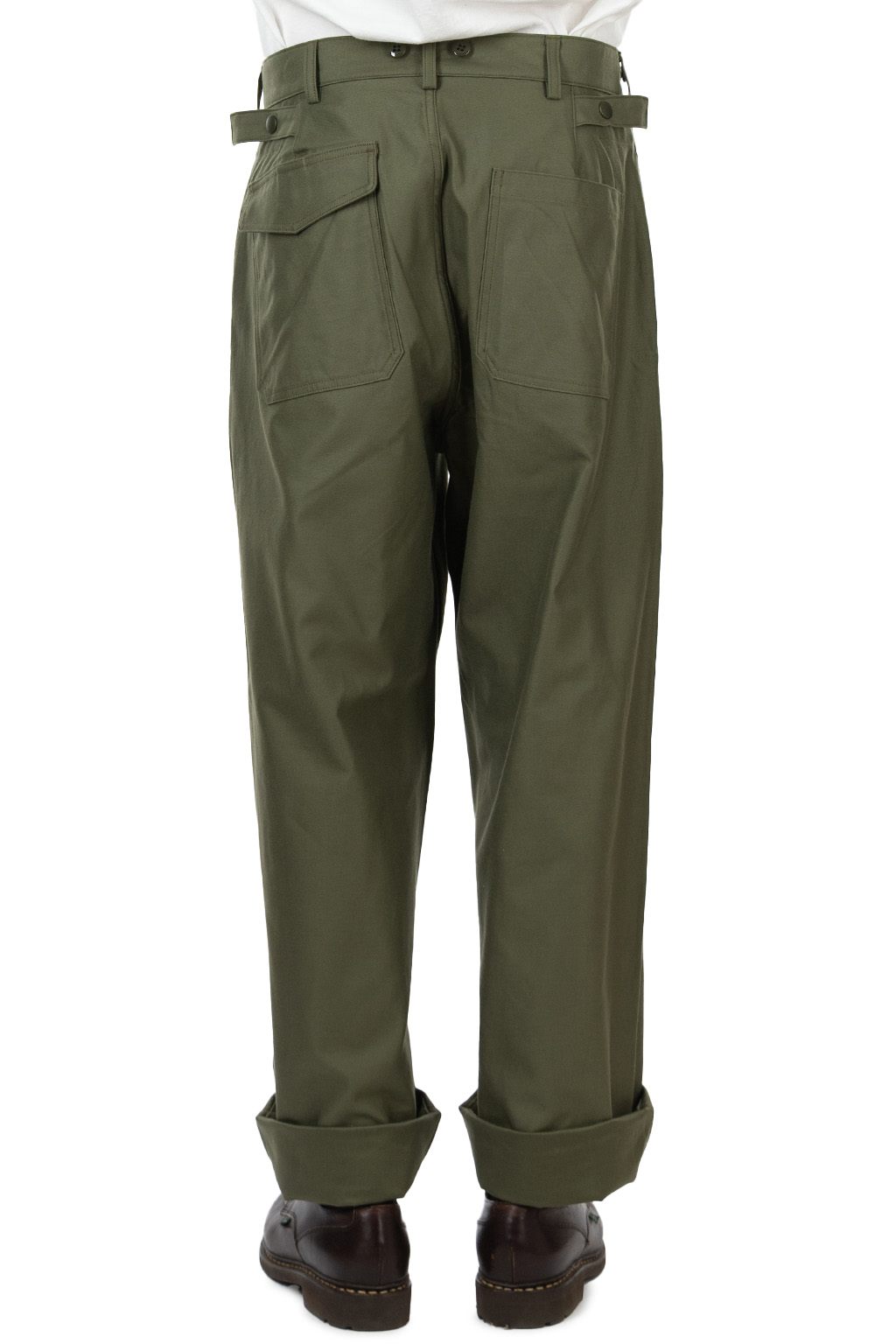 Nigel Cabourn - Mechanic Pant - Mix - Dark Green