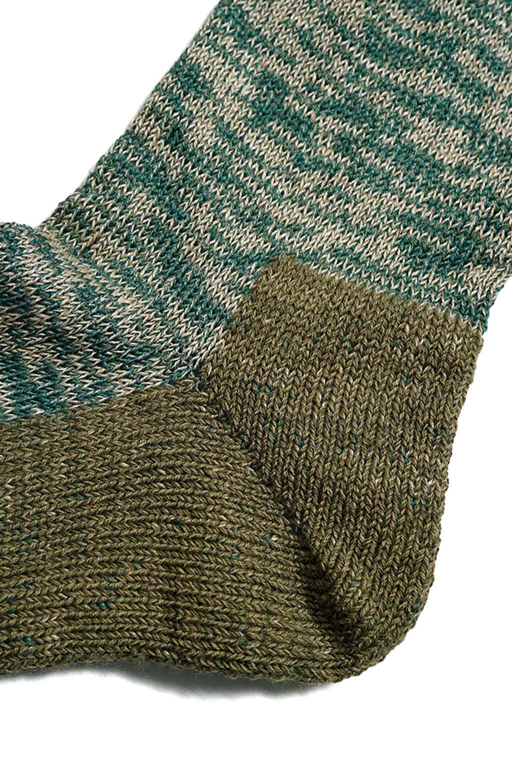 Nigel Cabourn - Pile Socks Linen Cotton - 3 Color Choices