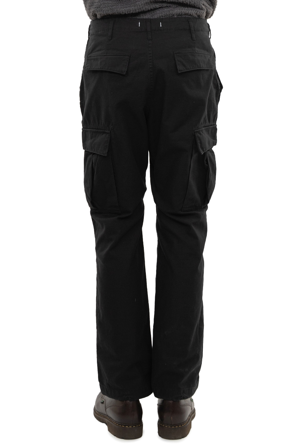 Nonnative - Trooper 6p Trousers Cotton Backsatin Pigment Dye - Black