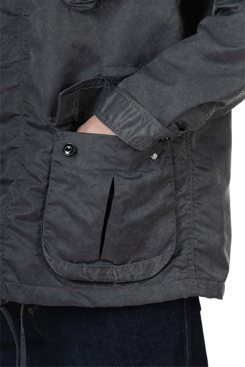 Nonnative - Trooper Hooded Jacket - Charcoal
