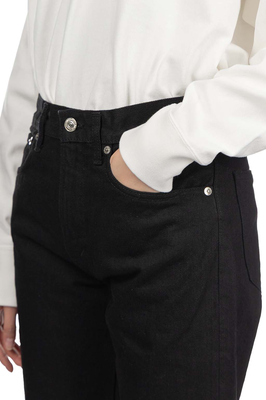 OrSlow - 107 Ivy Fit Black Denim 