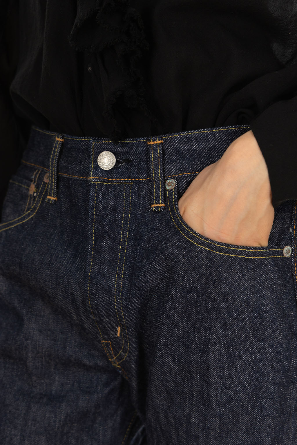 OrSlow - 60s Selvedge Denim Jeans (Zipper Fly) - One Wash