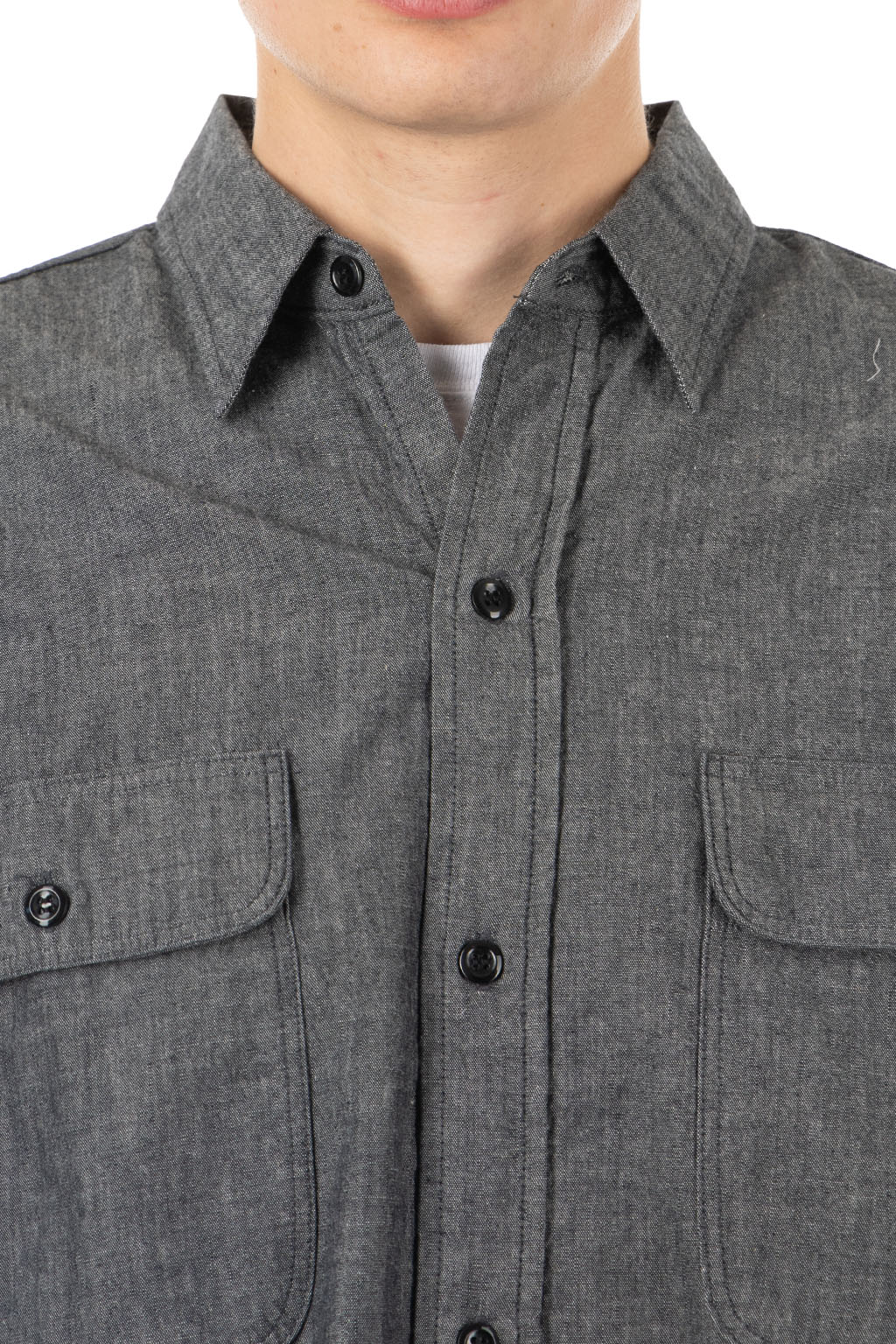 OrSlow - Black Chambray Work Shirt