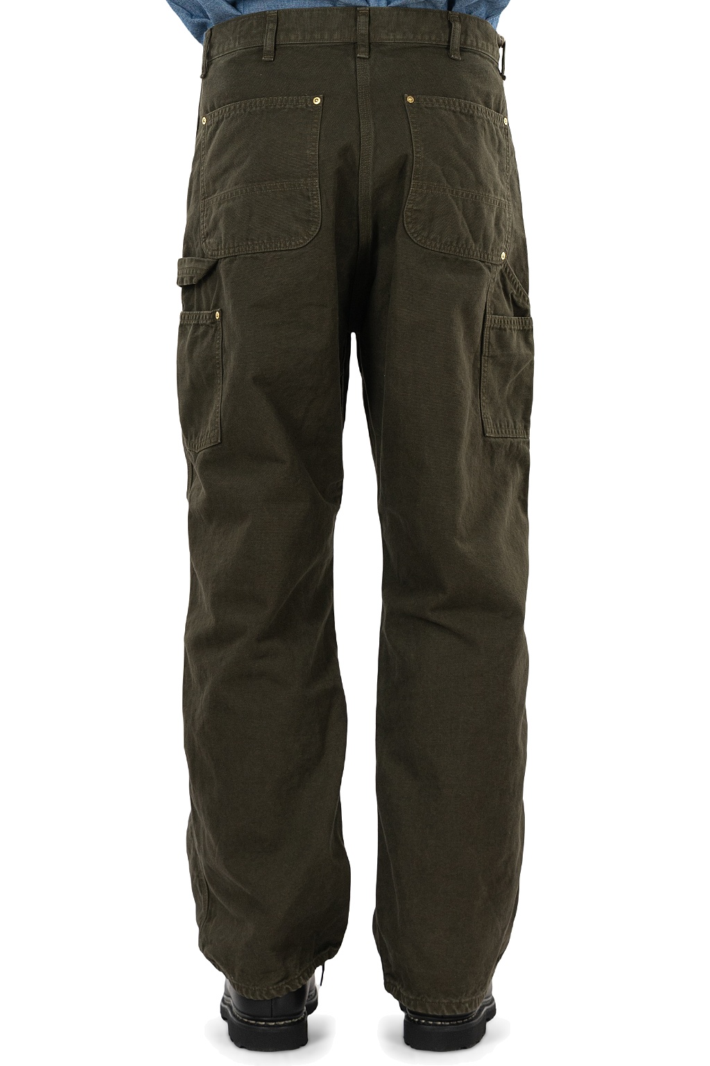 OrSlow - Dad's Fit Oxford Painter Pants - Coffee Brown
