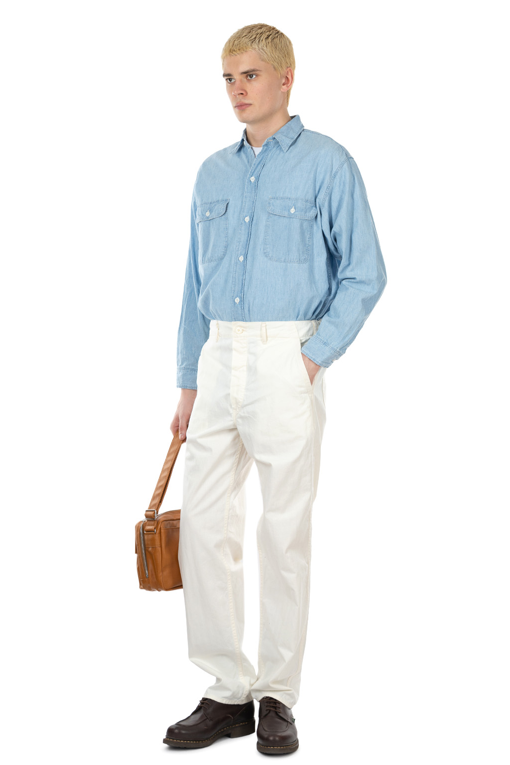 OrSlow French Work Pants - Ecru