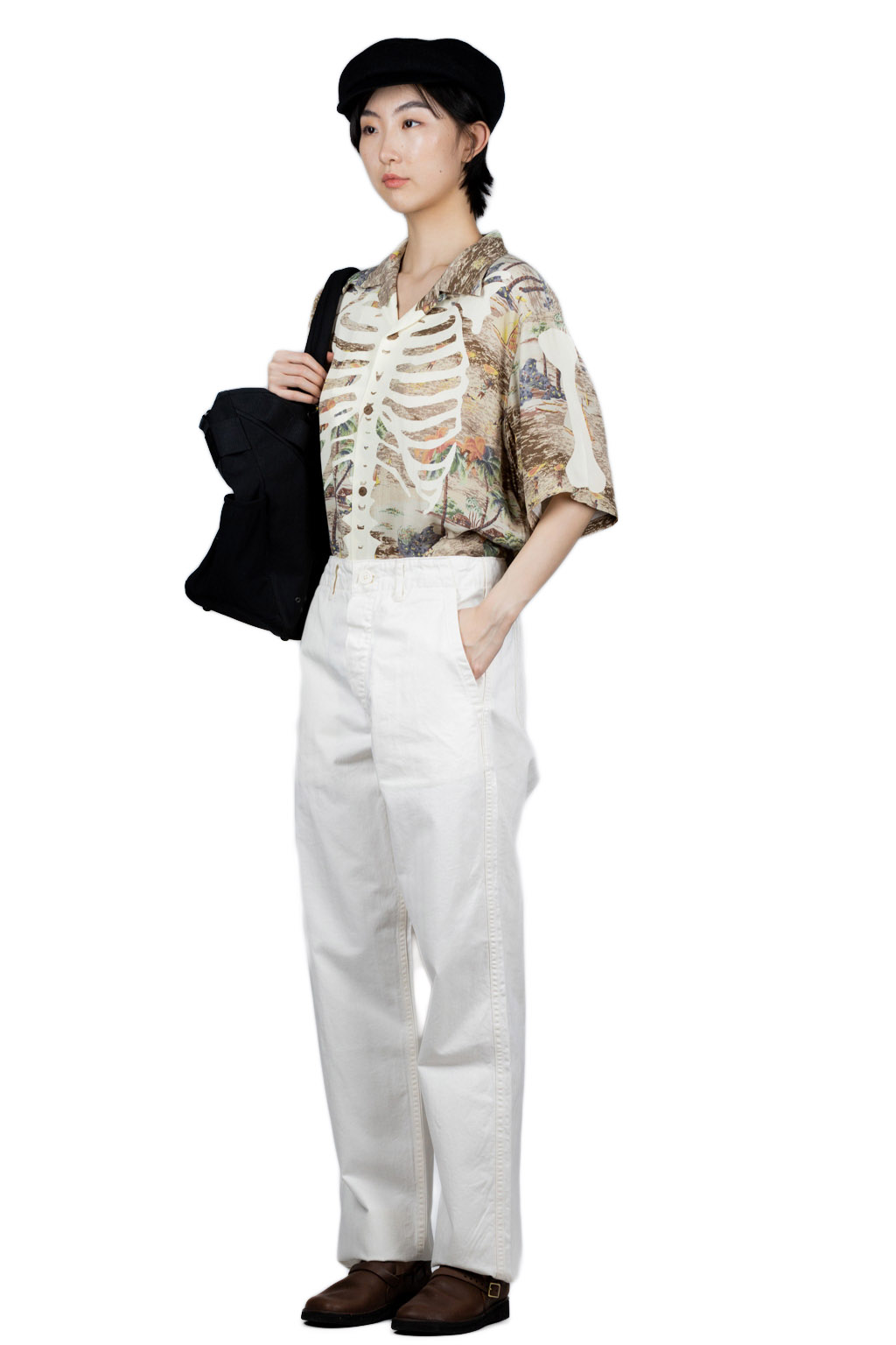 OrSlow French Work Pants - Ecru