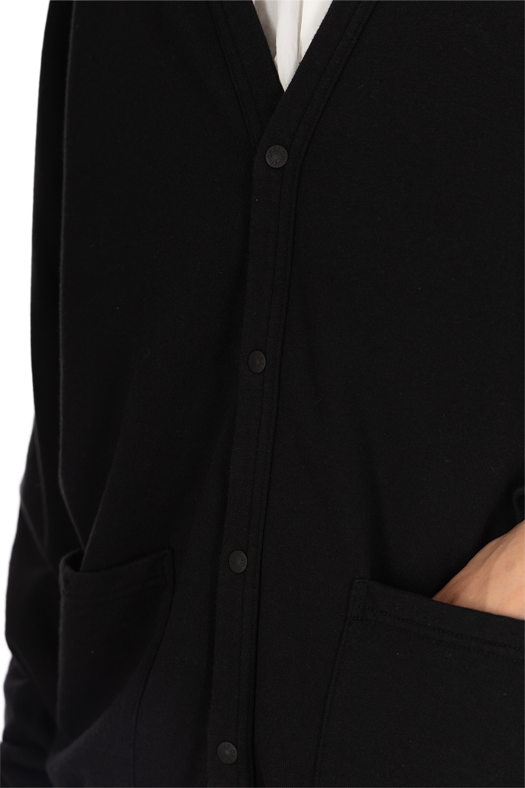 OrSlow - Light Weight French Terry Sweat Shirt Cardigan - Navy