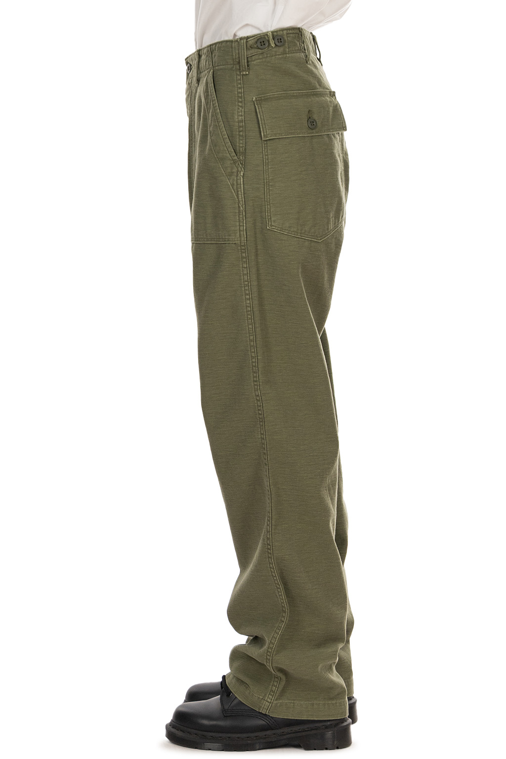 OrSlow - Real Used Wash Vintage Fit Fatigue Pants - Dark Olive Stone