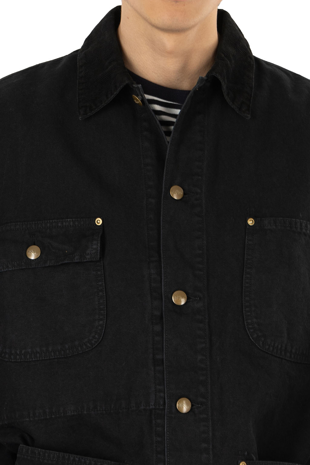 OrSlow - Relaxed Fit Oxford Coverall - Black