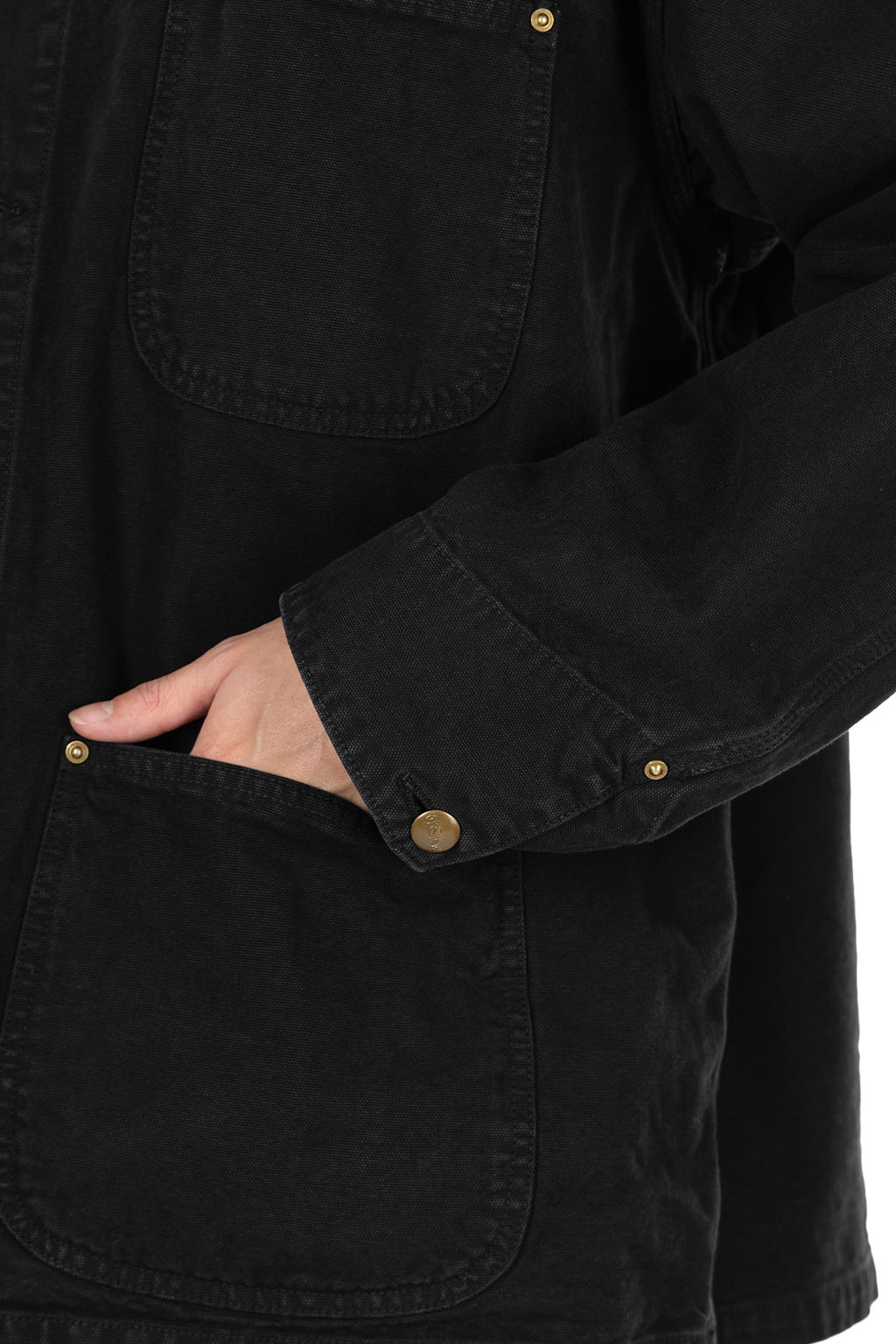 OrSlow - Relaxed Fit Oxford Coverall - Black