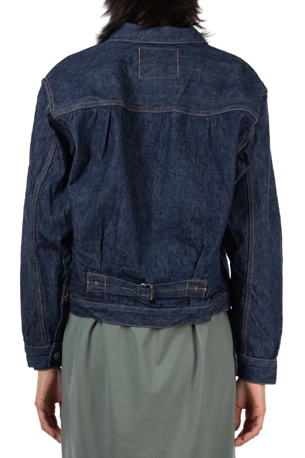 orslow - TYPE1 40'S PLEATED FRONT BLOUSE ONE WASH
