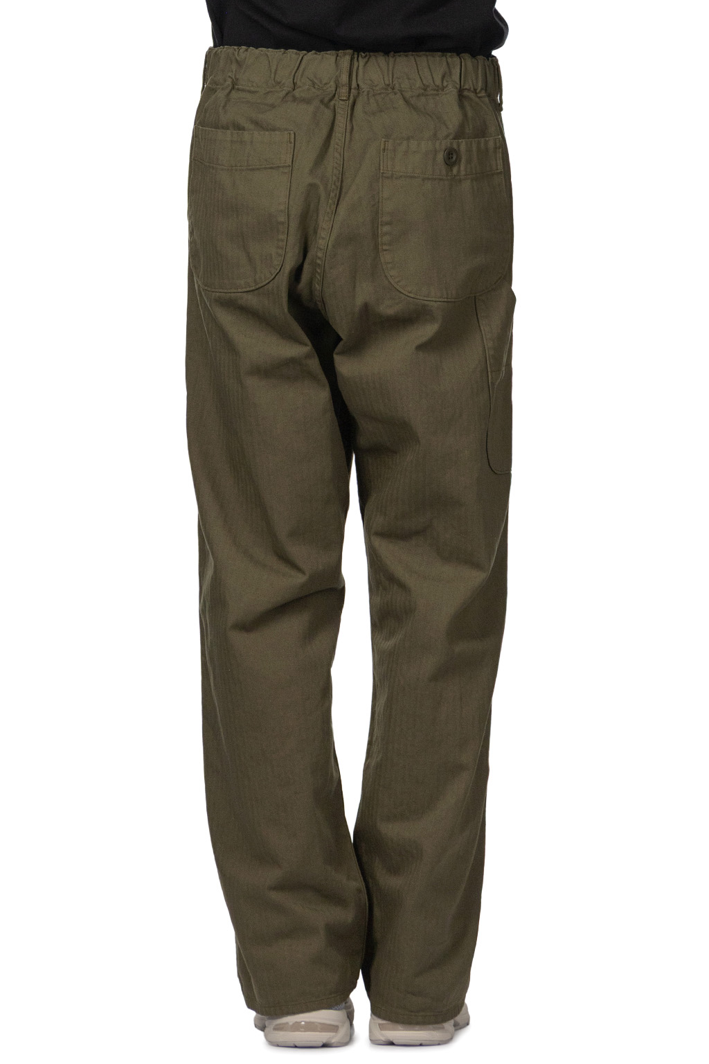 OrSlow - Wide Fit French Work Pants - Army Green