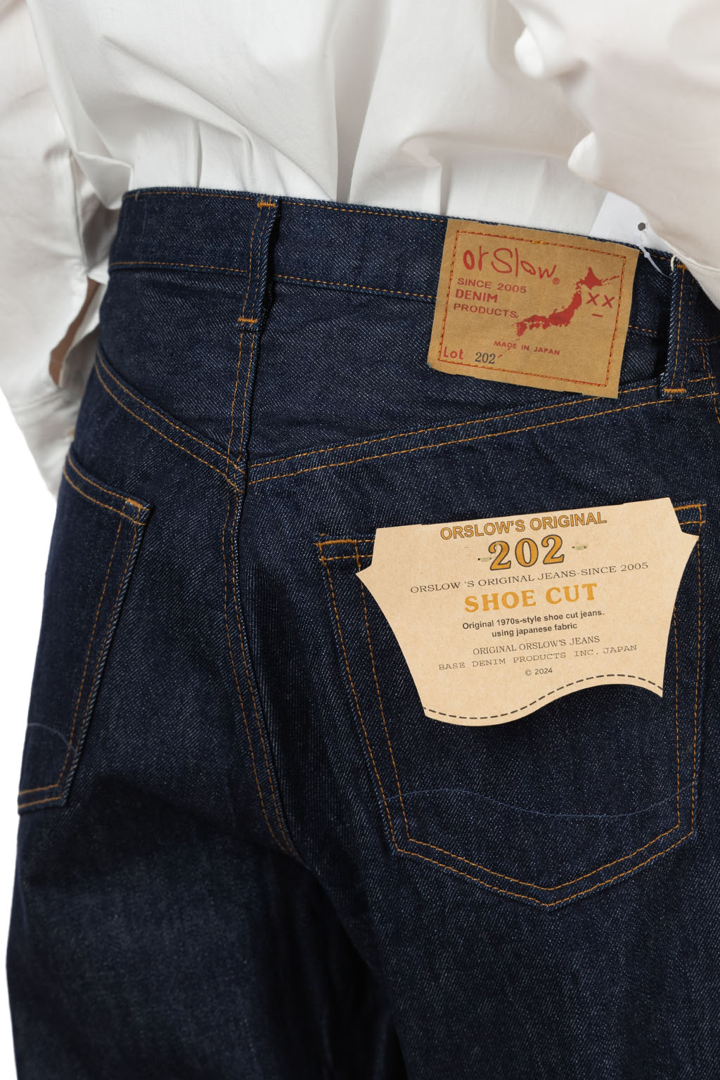 OrSlow - Wide Flare Denim - One Wash