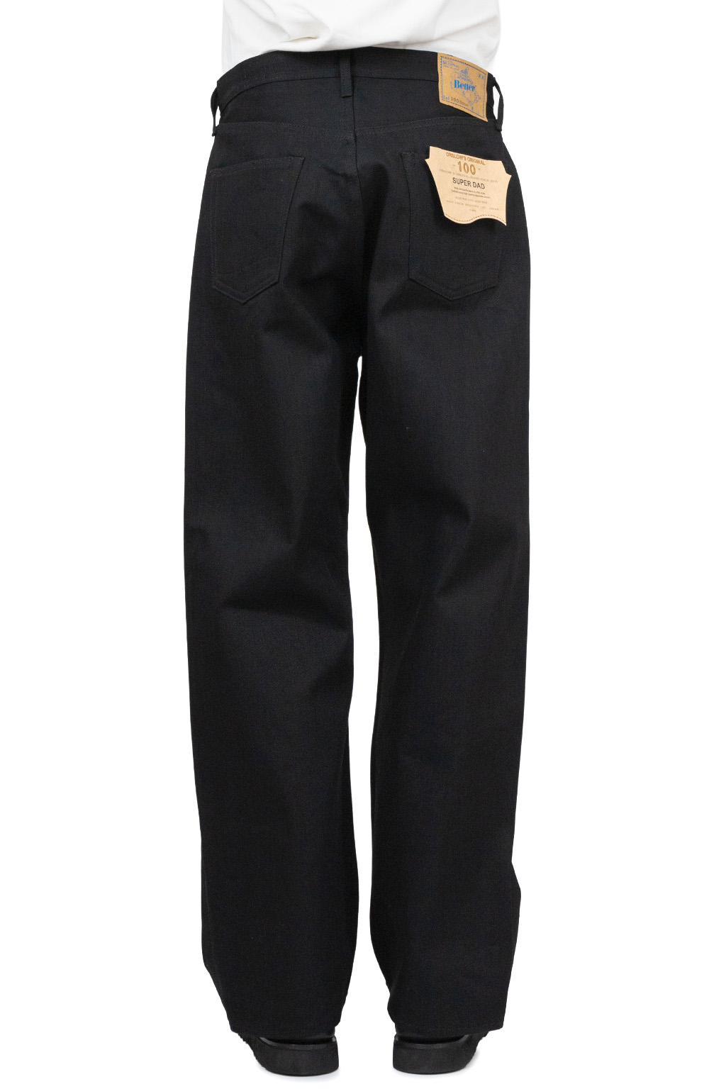 OrSlow - x Better Gift Shop - 100 Super Dad Black Selvedge Denim