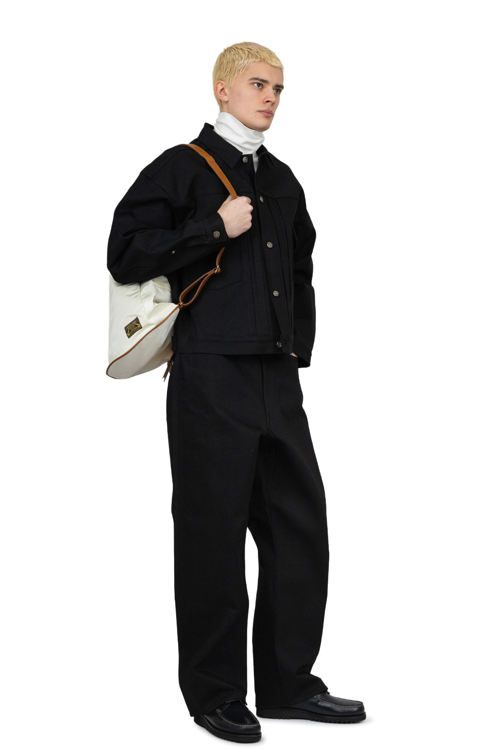 OrSlow - x Better Gift Shop - 100 Super Dad Black Selvedge Denim