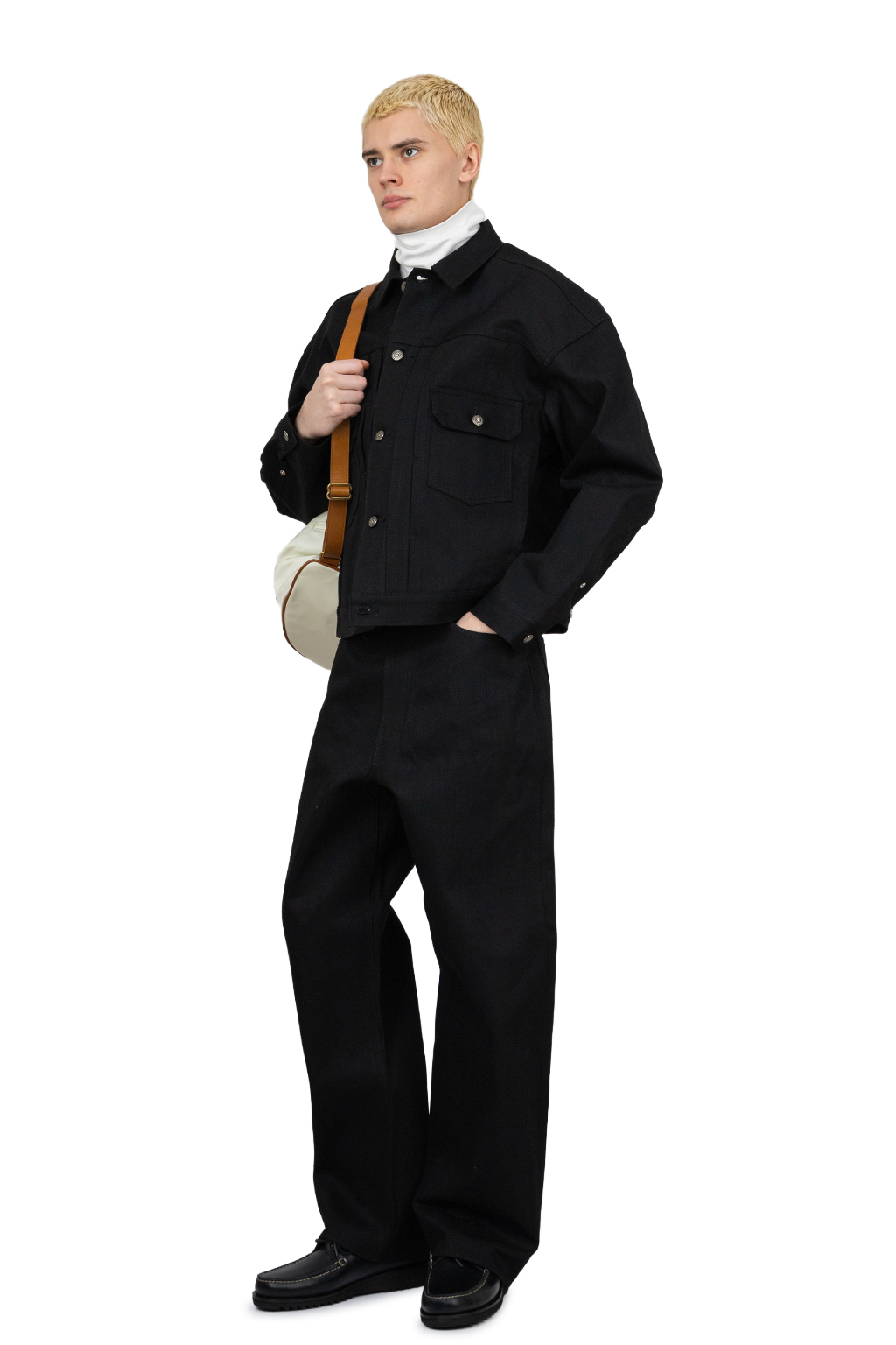 OrSlow - x Better Gift Shop - Type II Black Selvedge Denim Jacket