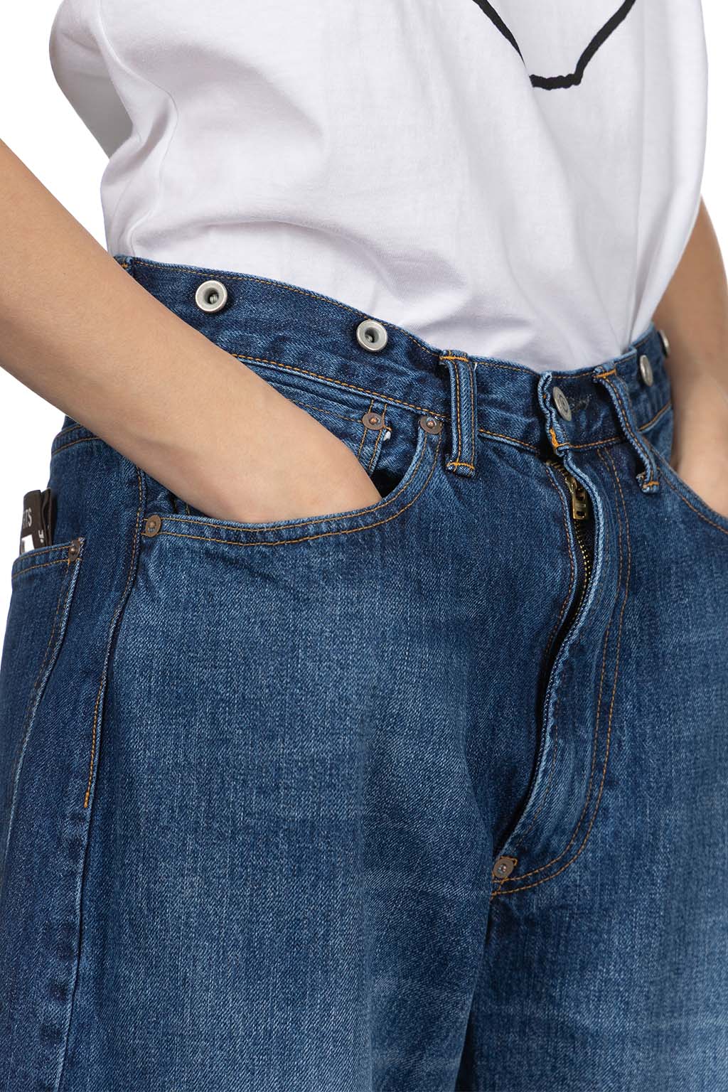 Ordinary Fits - Type Wide Denim - Used Wash