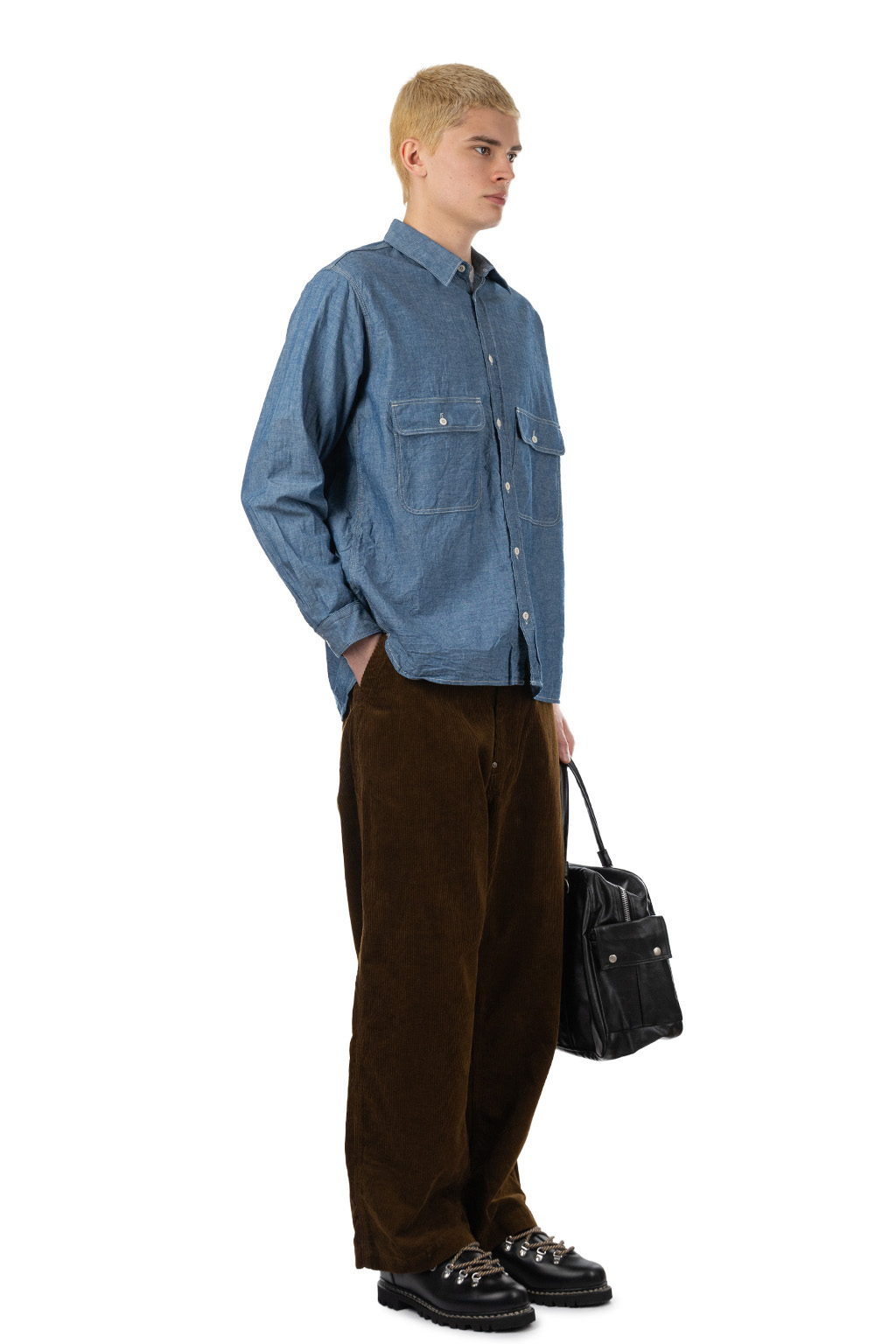 Ordinary Fits - Basic Work Shirts - Indigo