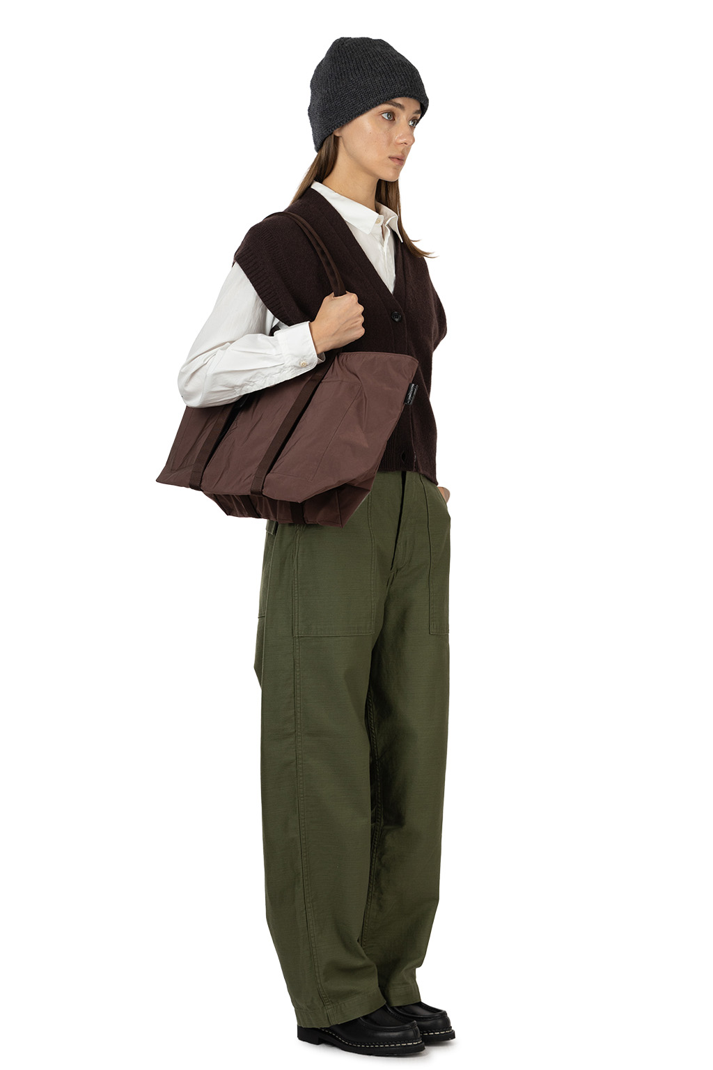 Ordinary Fits - James Fatigue Back Satin - Khaki