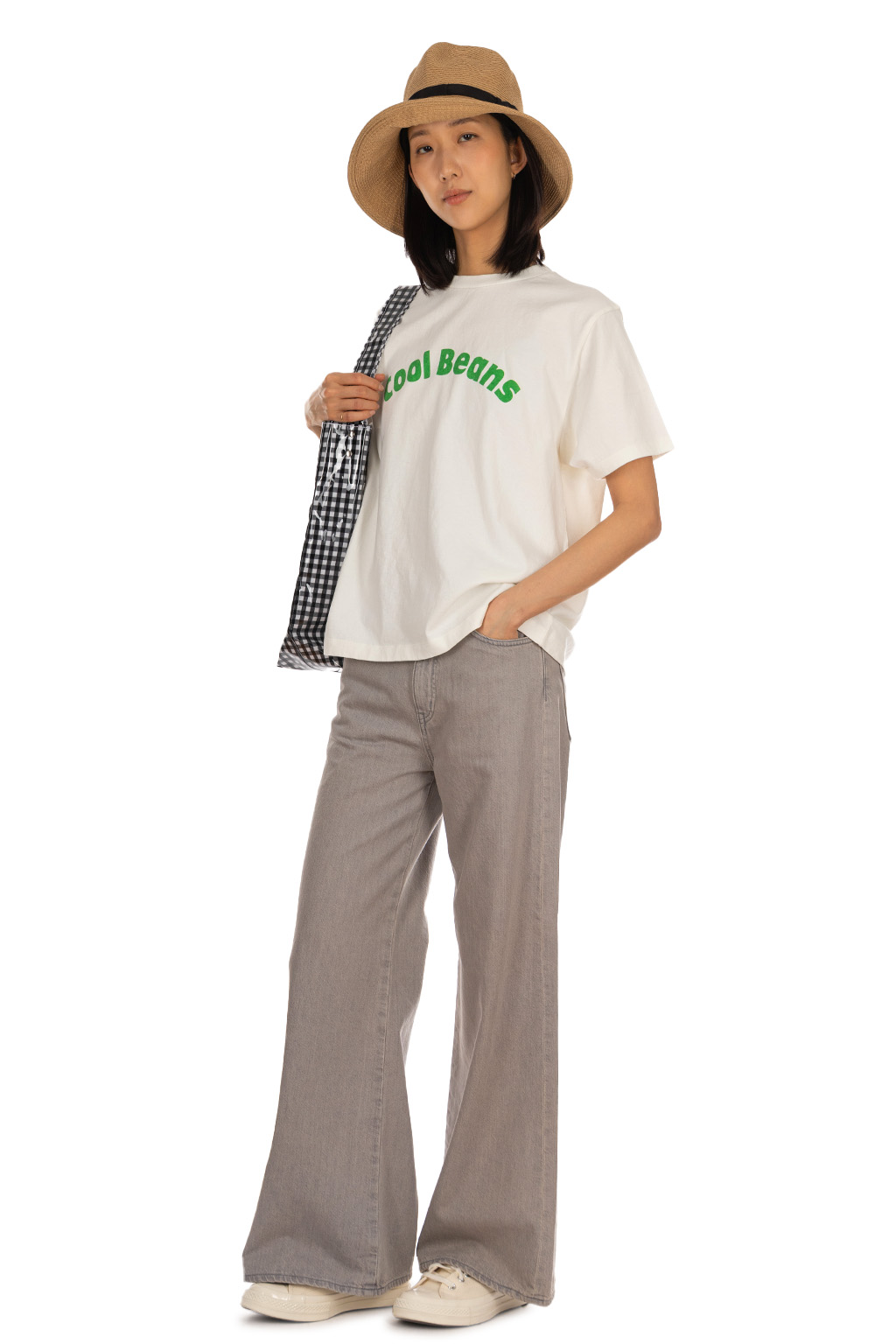 Ordinary Fits - Print T-Shirts - Cool Bean - White