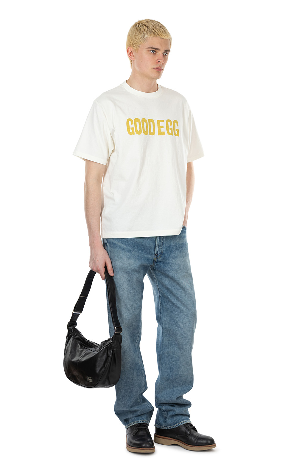 Ordinary Fits - Print T-Shirts - Good Egg - White