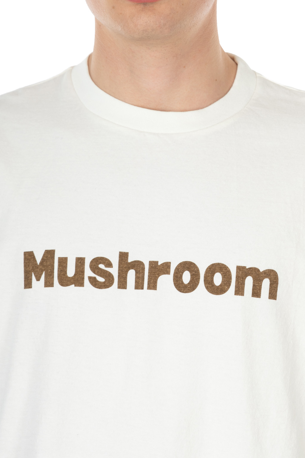 Ordinary Fits - Print T-Shirts - Mushroom - White