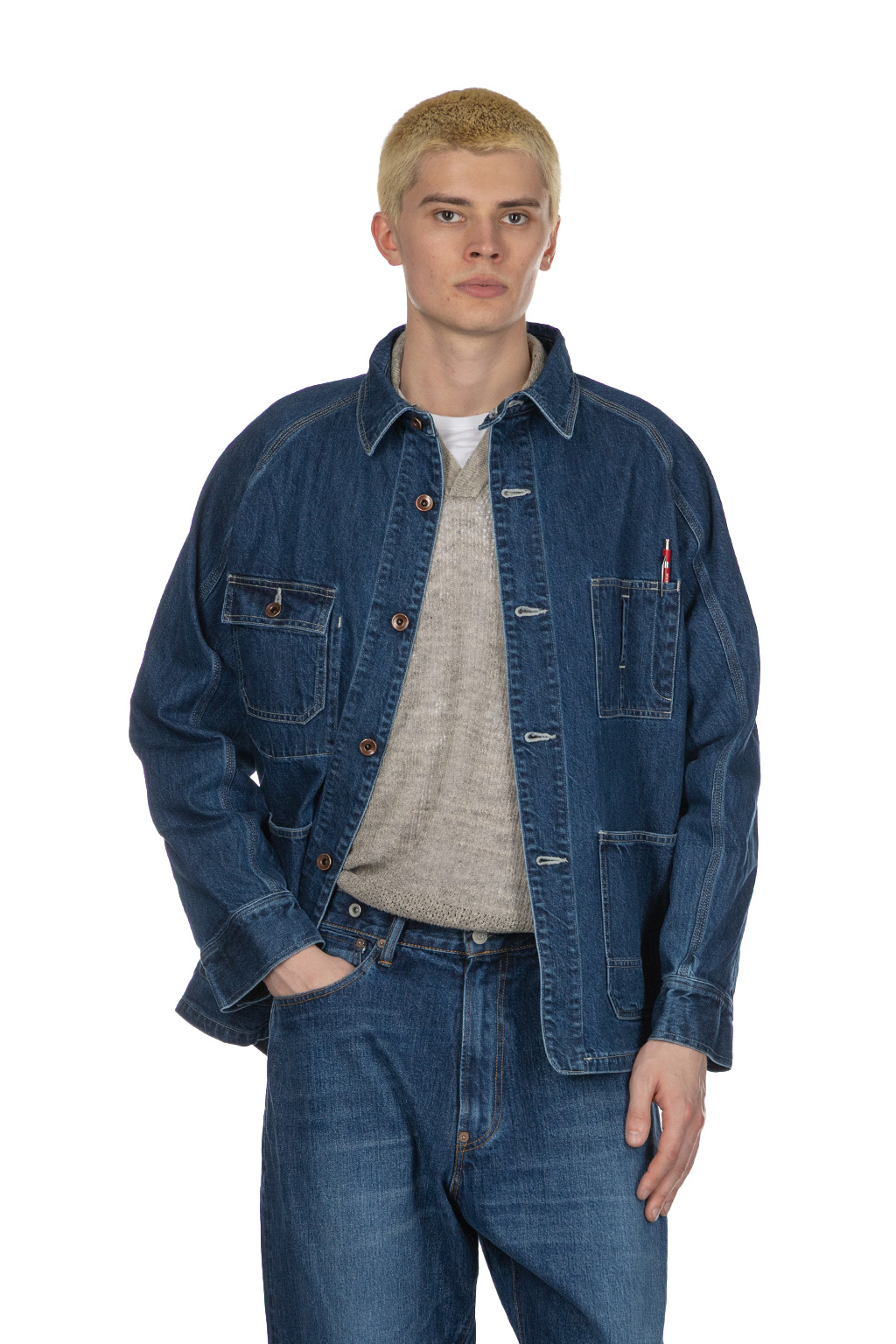 Ordinary Fits - US Coverall Jacket - Used Wash