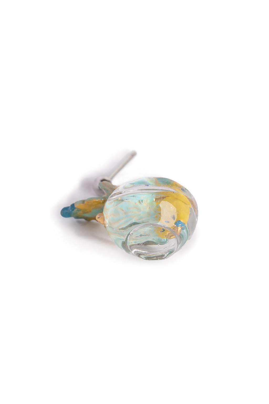 Palnart Poc - Bathing Parakeet Earrings
