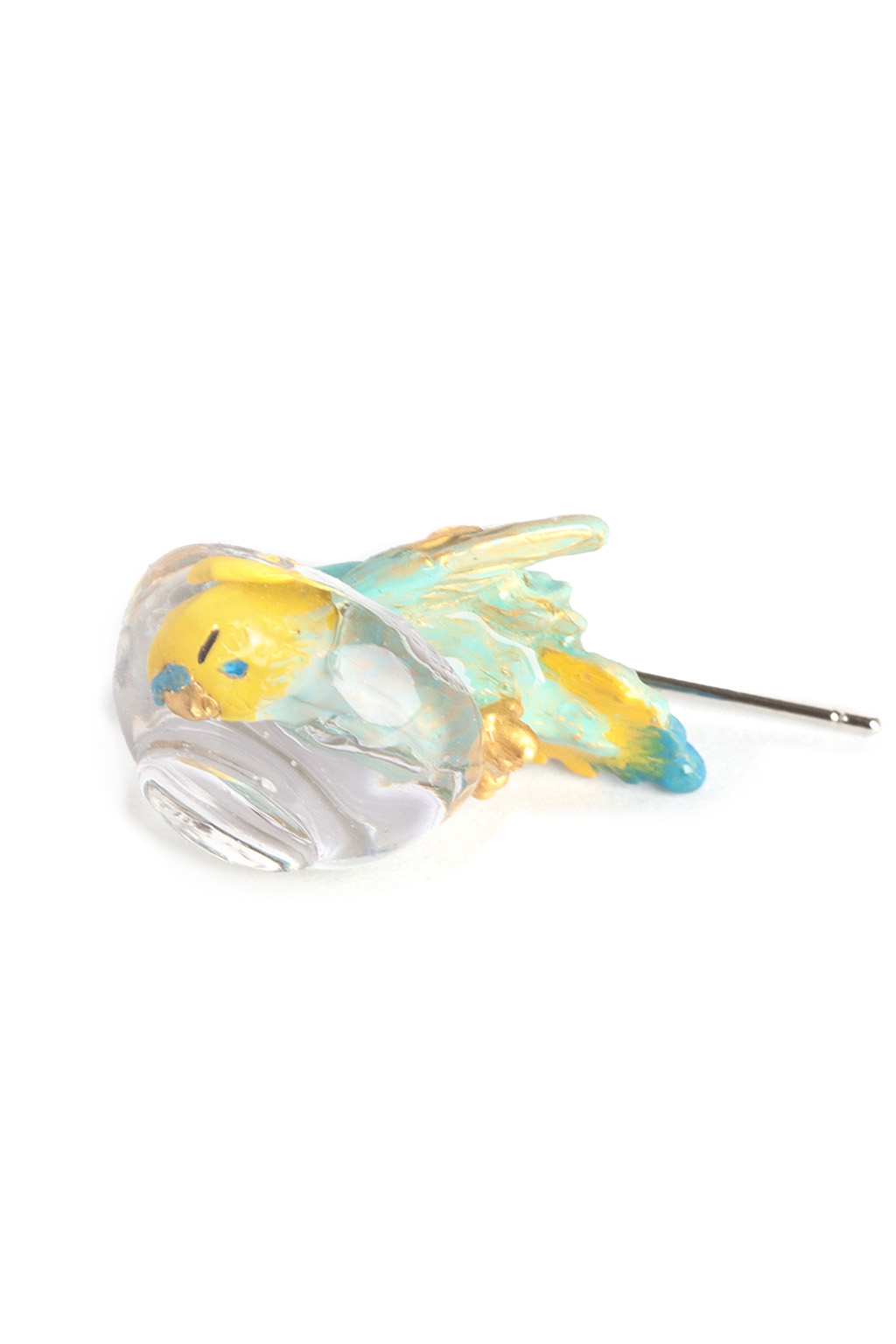 Palnart Poc - Bathing Parakeet Earrings