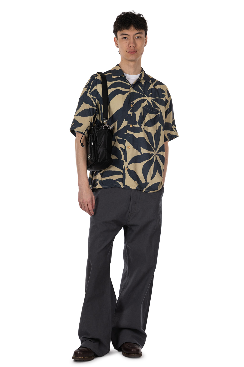 Porter Yoshida - BALLOON BAG (S) - Black