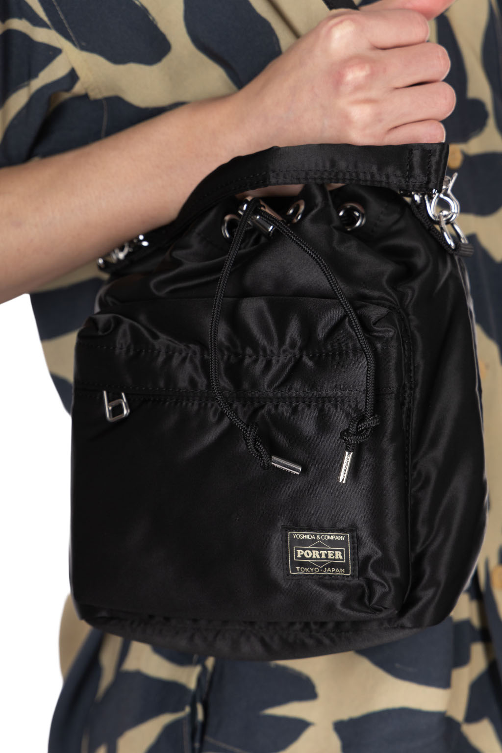 Porter Yoshida - BALLOON BAG (S) - Black