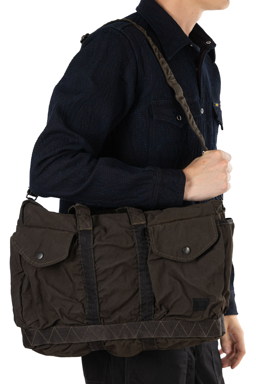 Porter Yoshida - CRAG - 2Way Boston Bag - Small - Olive
