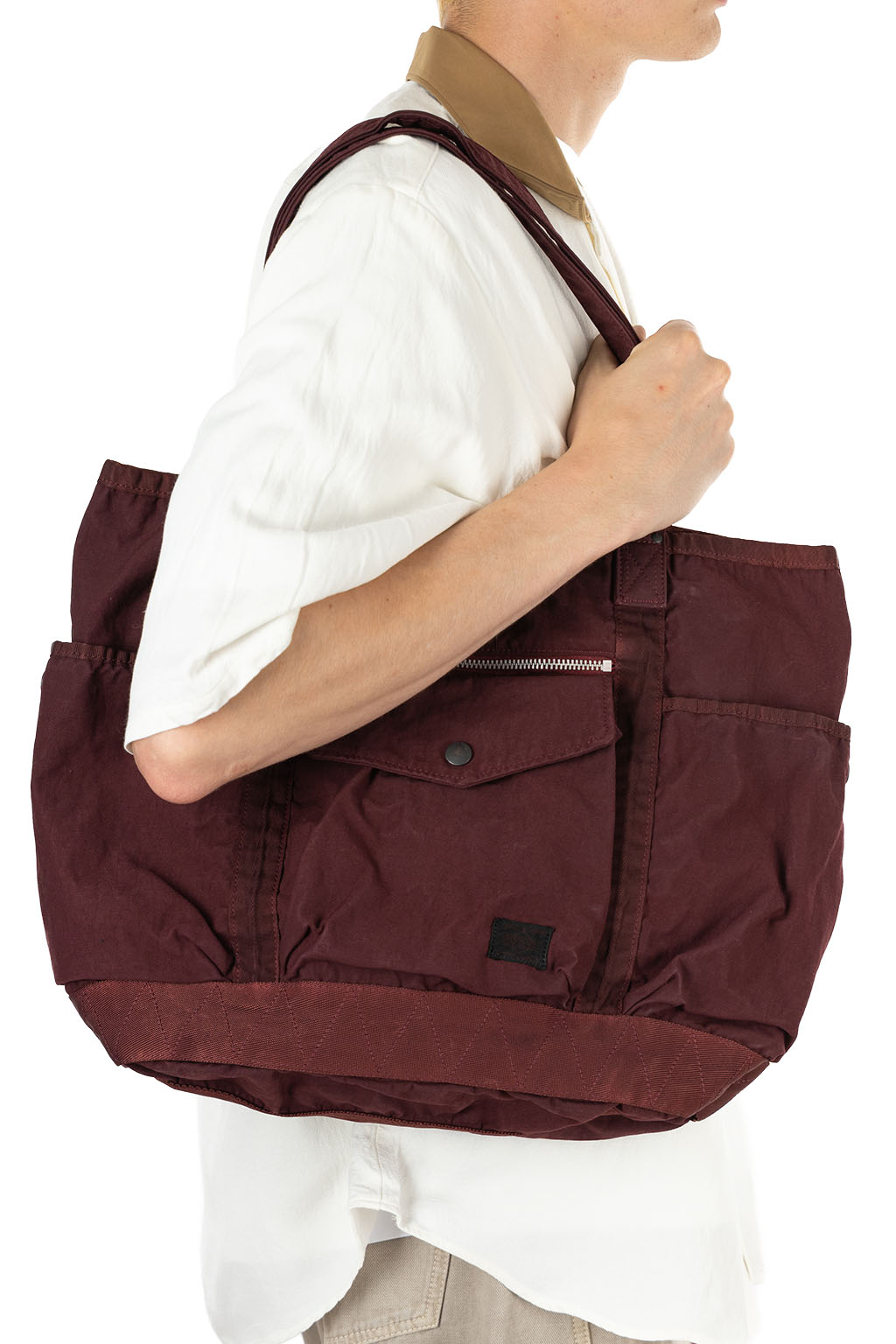 Porter Yoshida - CRAG - Tote Bag - Maroon