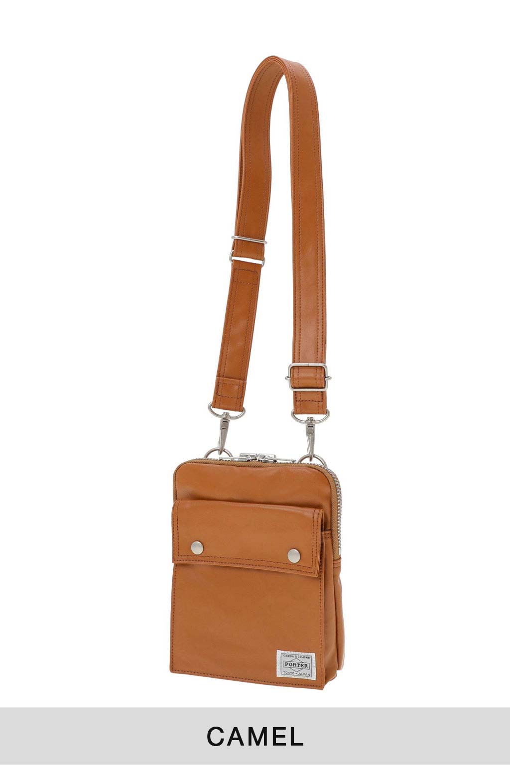 Porter Yoshida - FREE STYLE - Vertical Shoulder Bag - 2 Color Choices