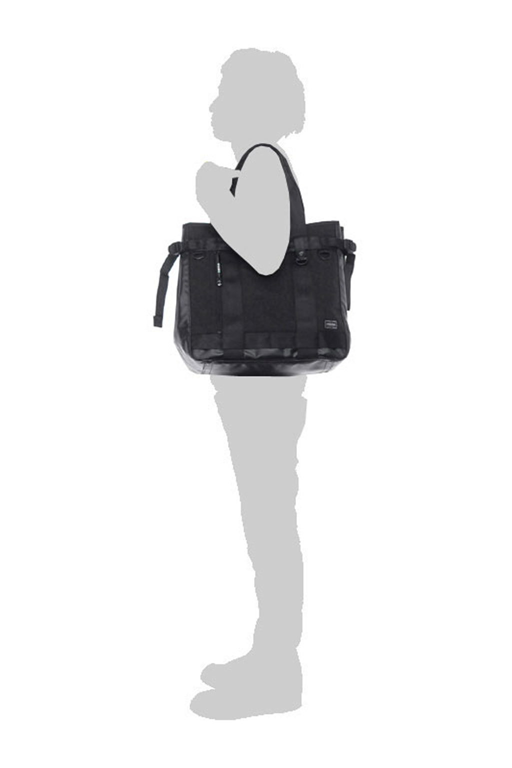 Porter Yoshida Heat - Tote Bag - Black