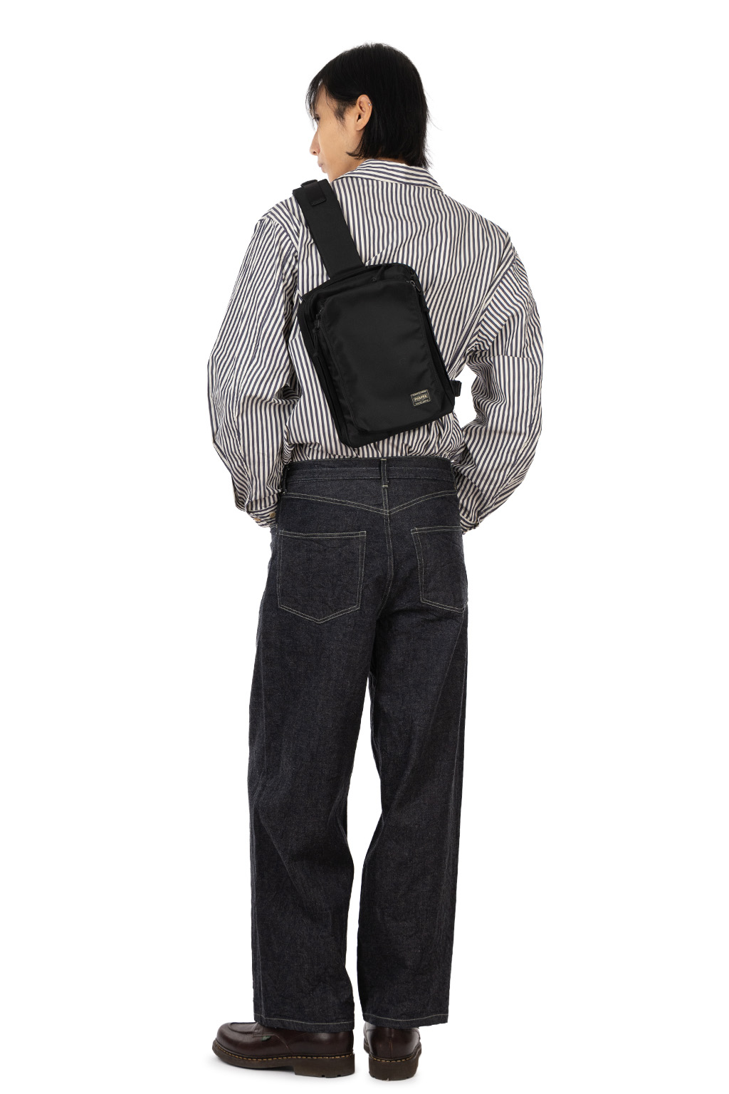 Porter Yoshida - UNIT SLING SHOULDER BAG (S) - Black