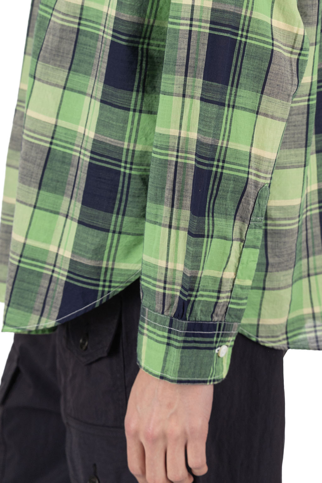 Post O'Alls - Original BL Shirt - Cotton Plaid - Green