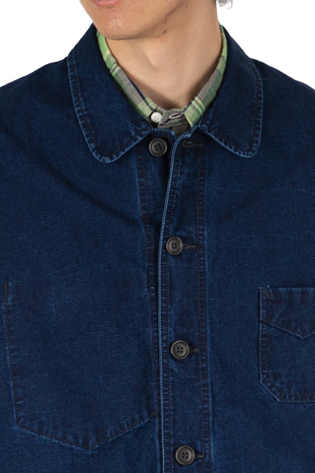 Post O'Alls - POST Chinois Travail 2 - Vintage Indigo Canvas - Indigo