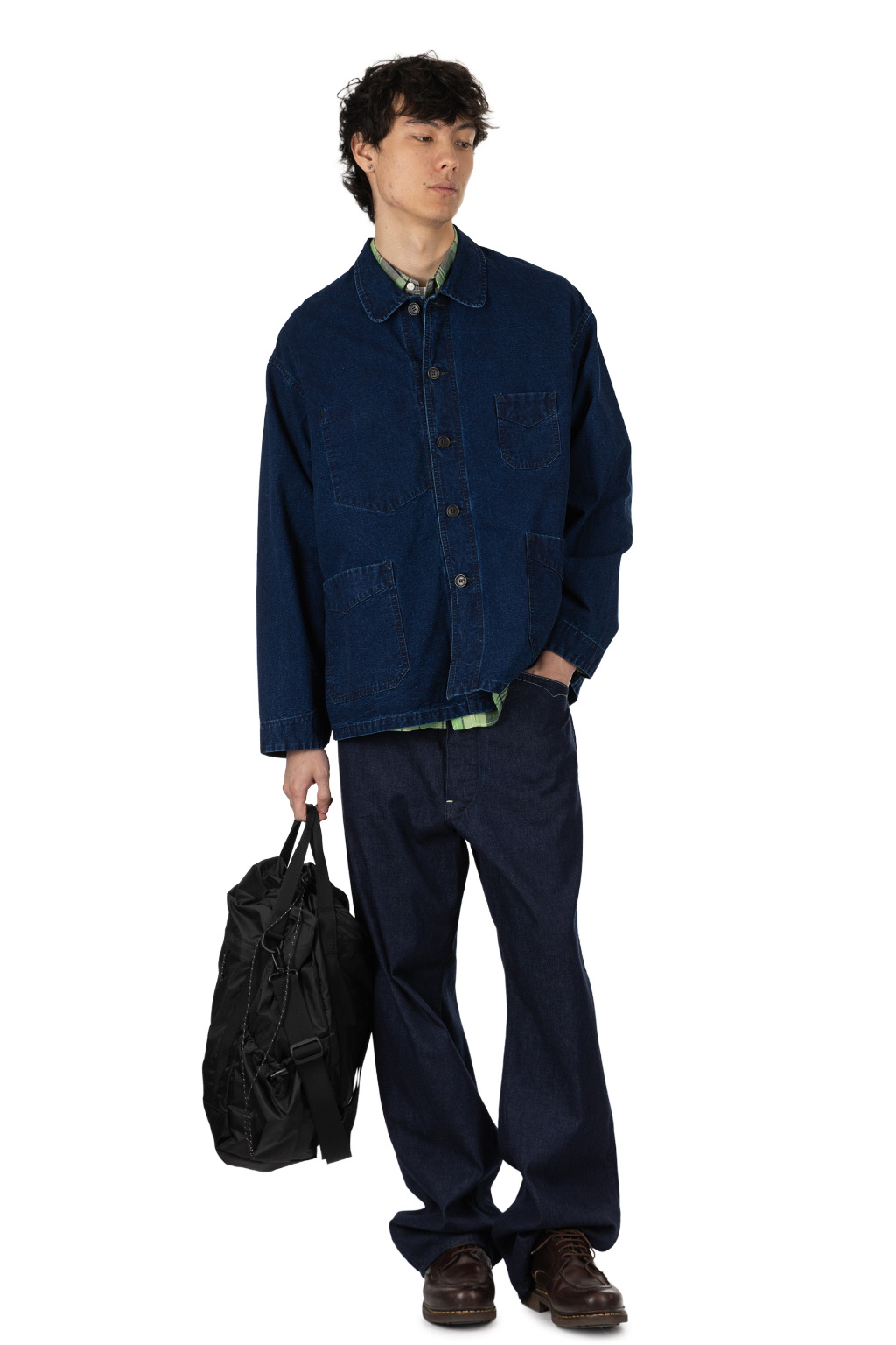 Post O'Alls - POST Chinois Travail 2 - Vintage Indigo Canvas - Indigo