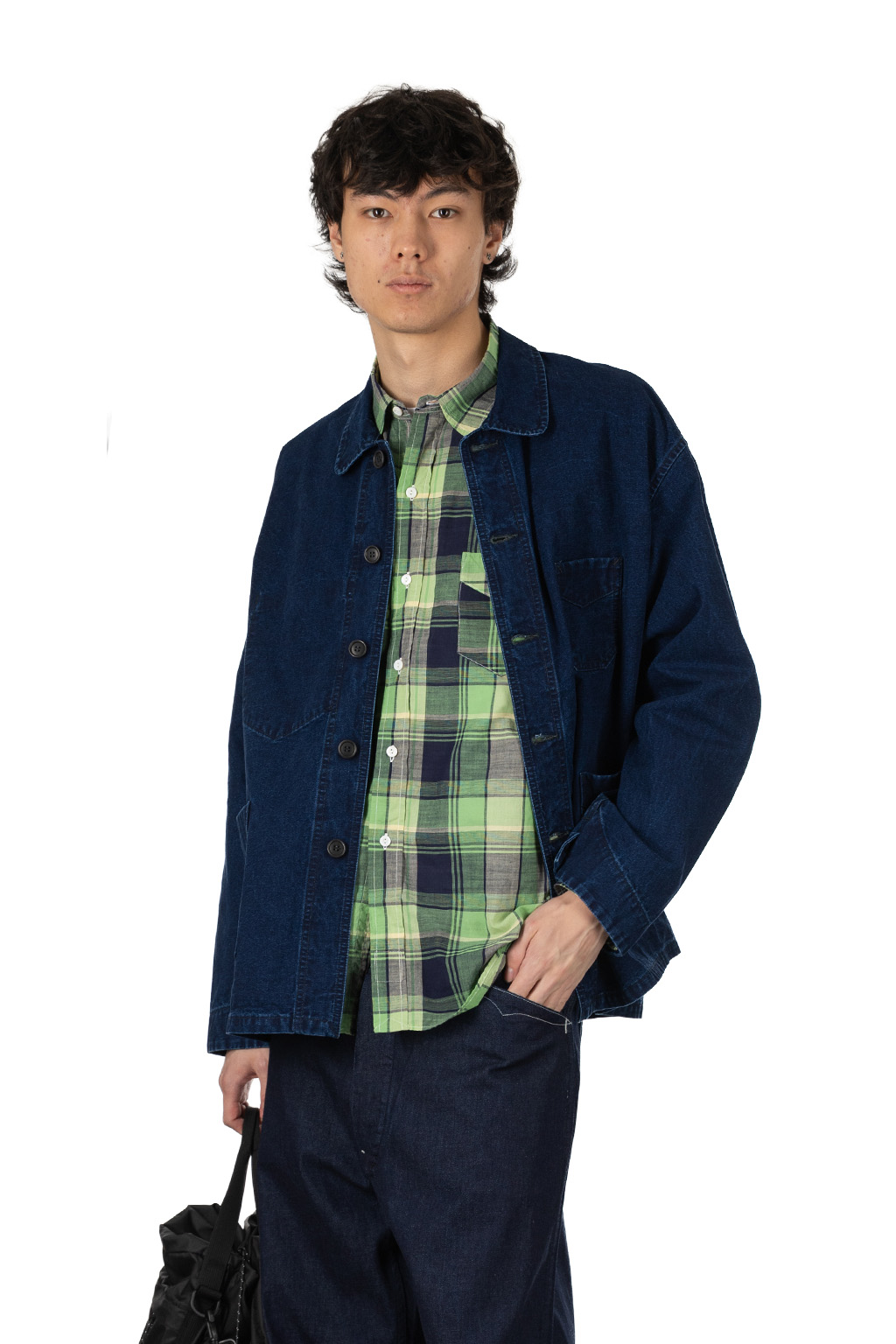 Post O'Alls - POST Chinois Travail 2 - Vintage Indigo Canvas - Indigo