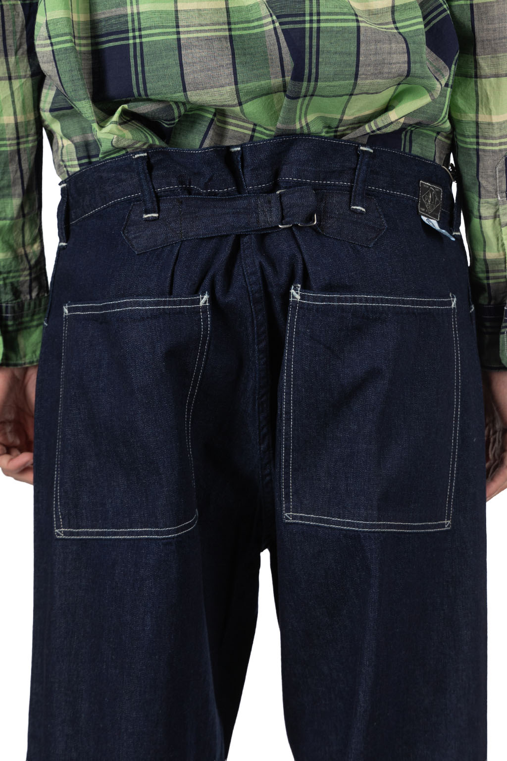 Post O'Alls - SWEETBEAR Bandtop - 8oz. Denim - Dark Indigo