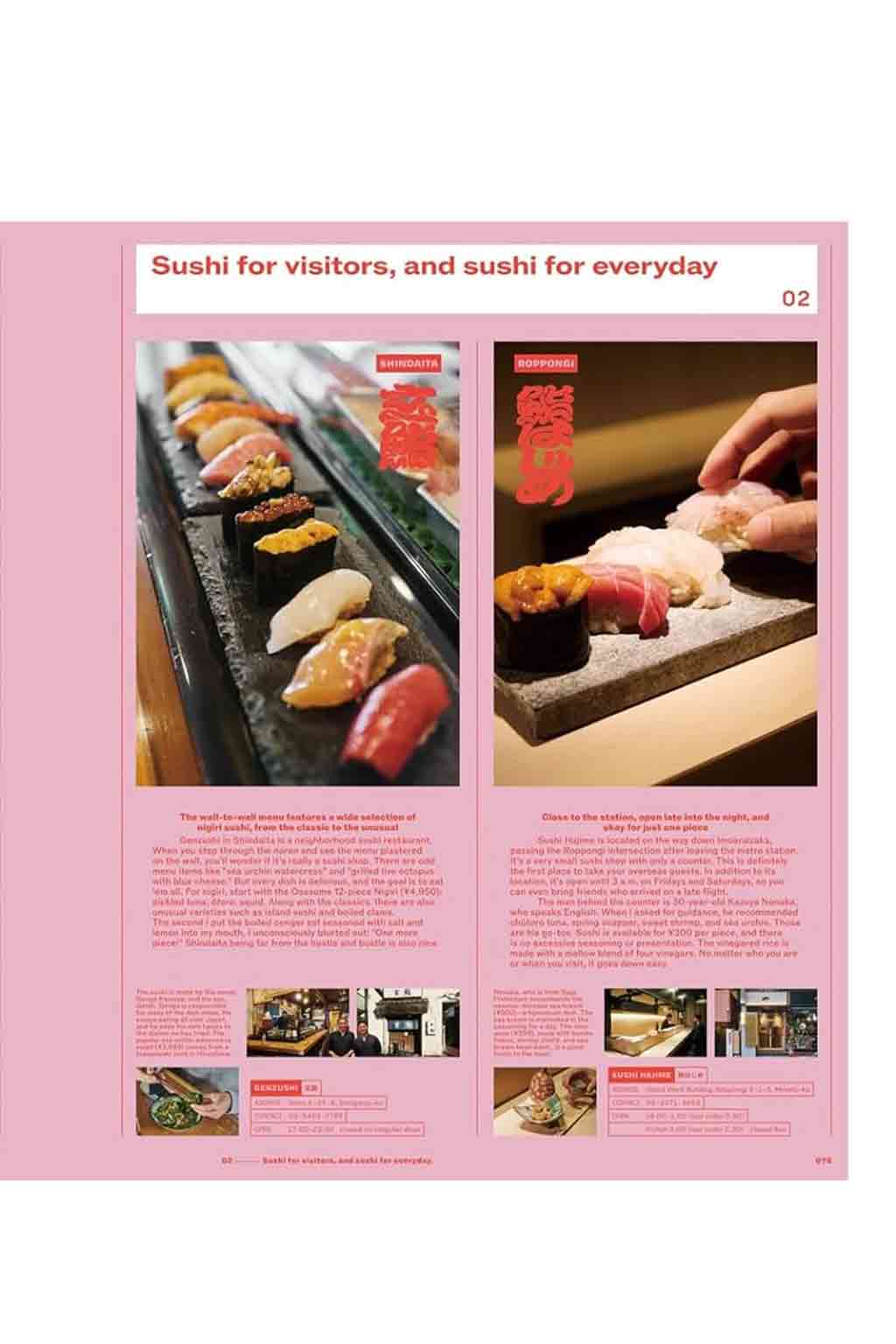 Publication POPEYE - Hello Tokyo - English Version