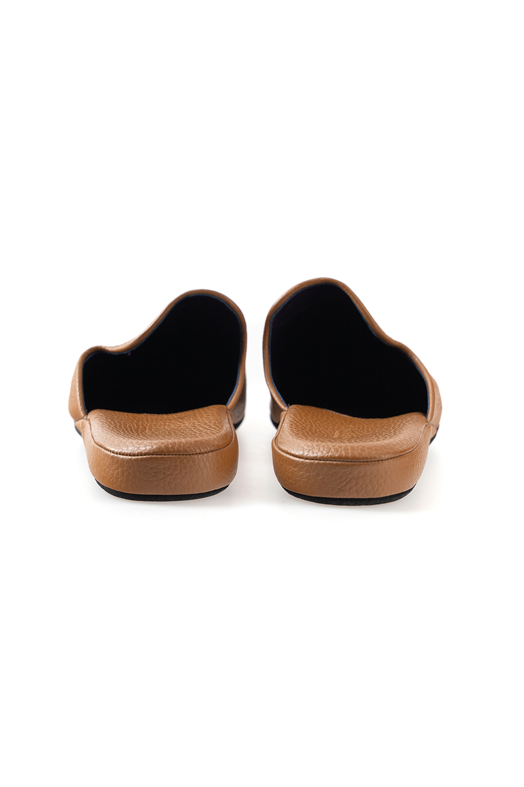 SANAX - Moco 4501 Premium Leather Anti-Static Slippers - Camel