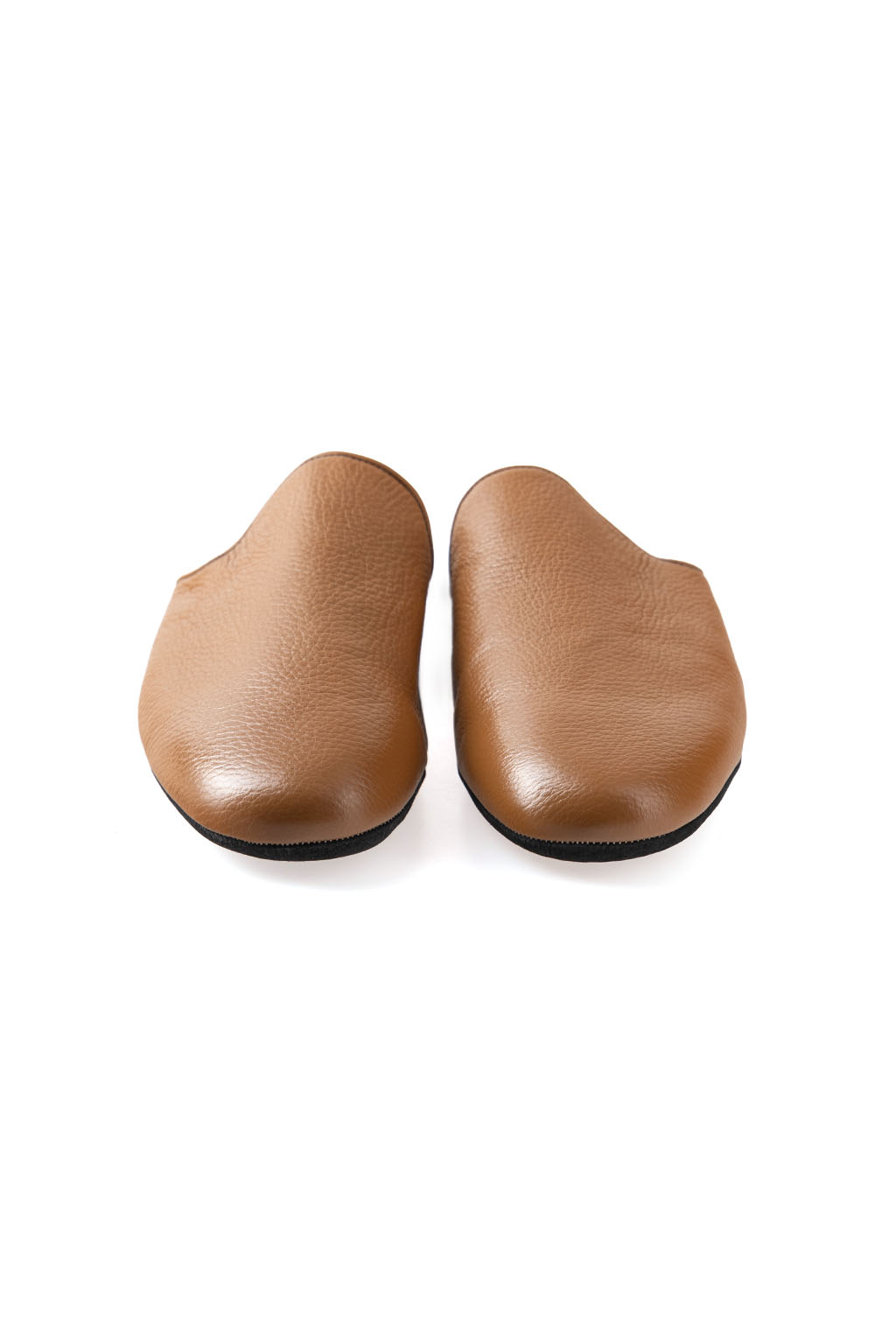 SANAX - Moco 4501 Premium Leather Anti-Static Slippers - Camel
