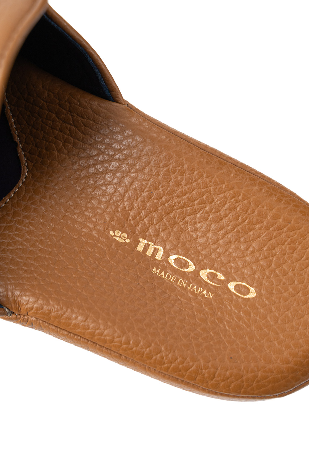 SANAX - Moco 4501 Premium Leather Anti-Static Slippers - Camel