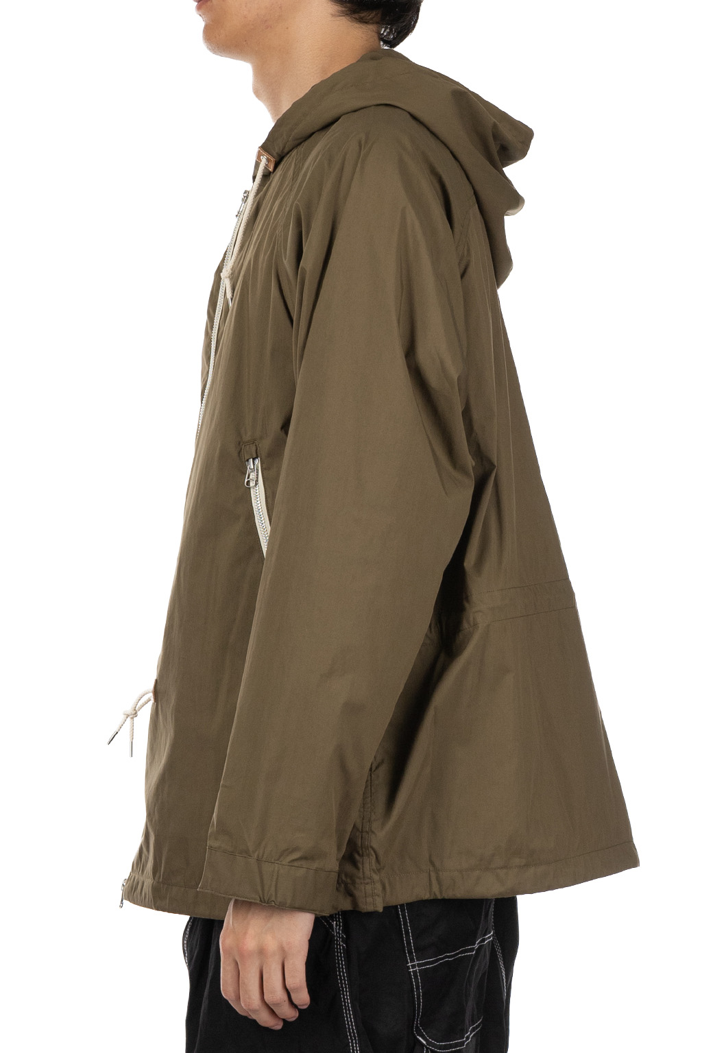 SOPHNET - Light Poplin  Zip-Up Hoodie