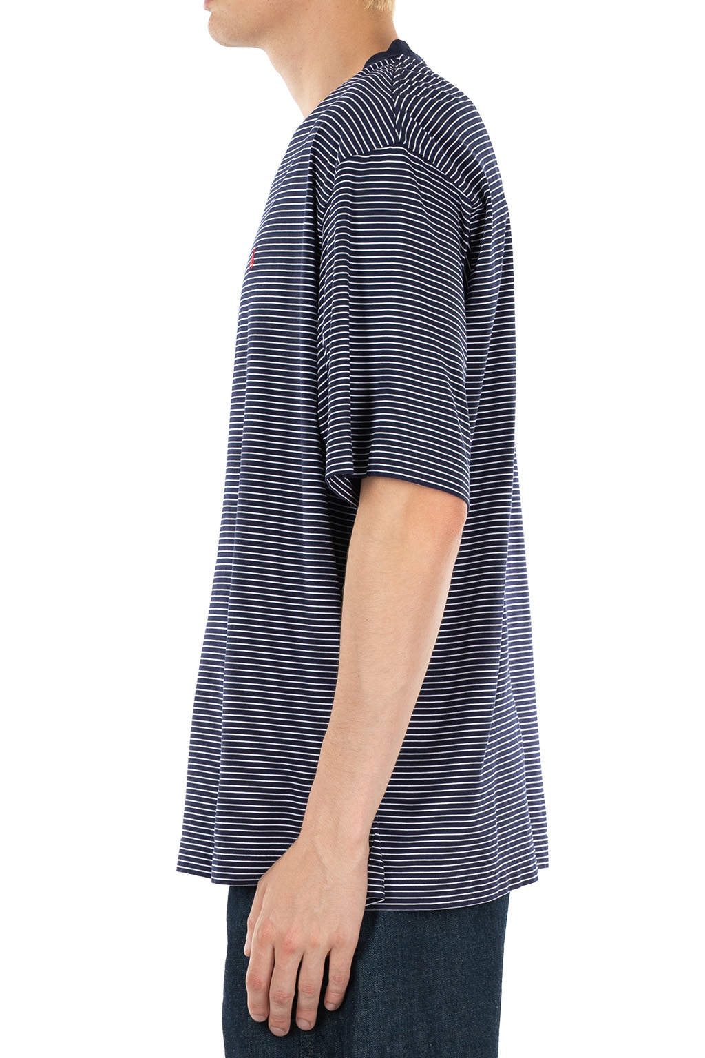 SOPHNET - Scorpion Border Wide Tee - Navy