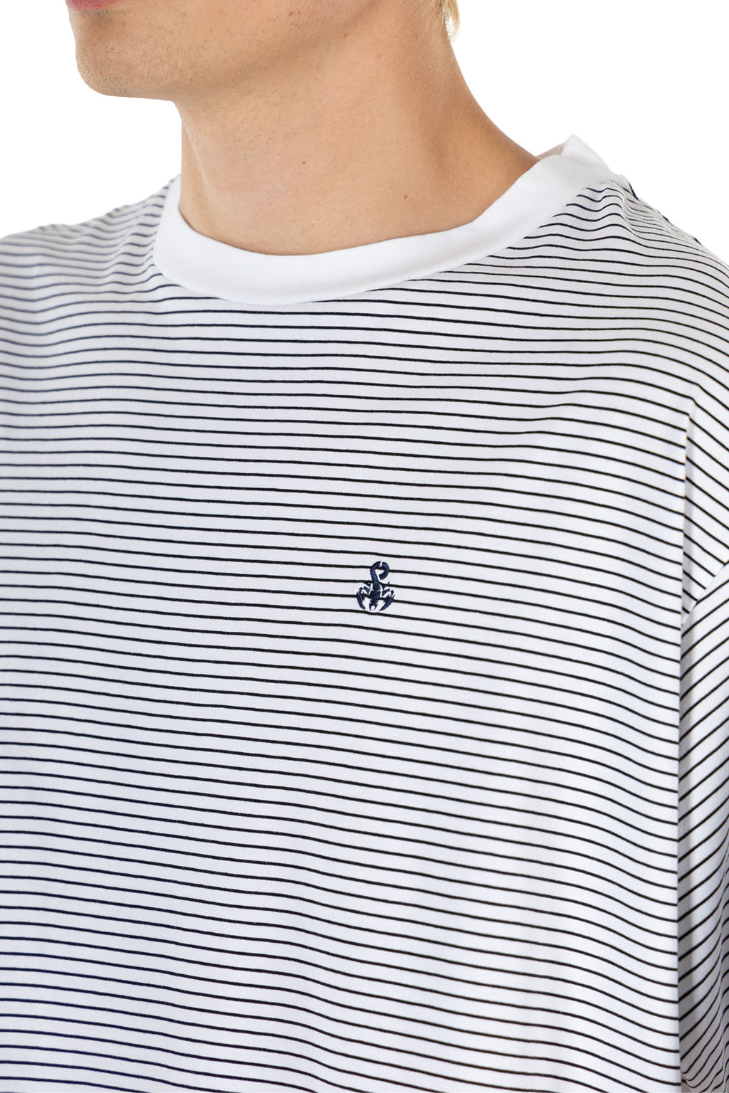 SOPHNET - Scorpion Border Wide Tee - White